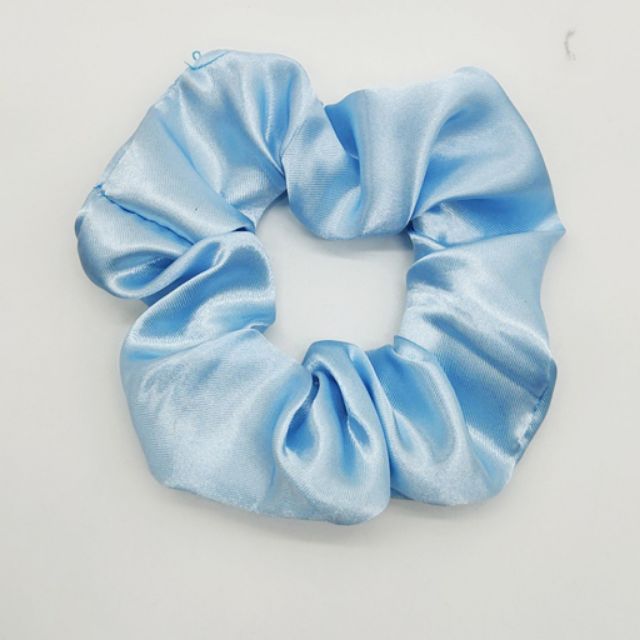 Dây Cột Tóc buộc tóc vải Scrunchies bóng đẹp phong cách Hàn Quốc dễ thương nhiều màu sắc giá rẻ