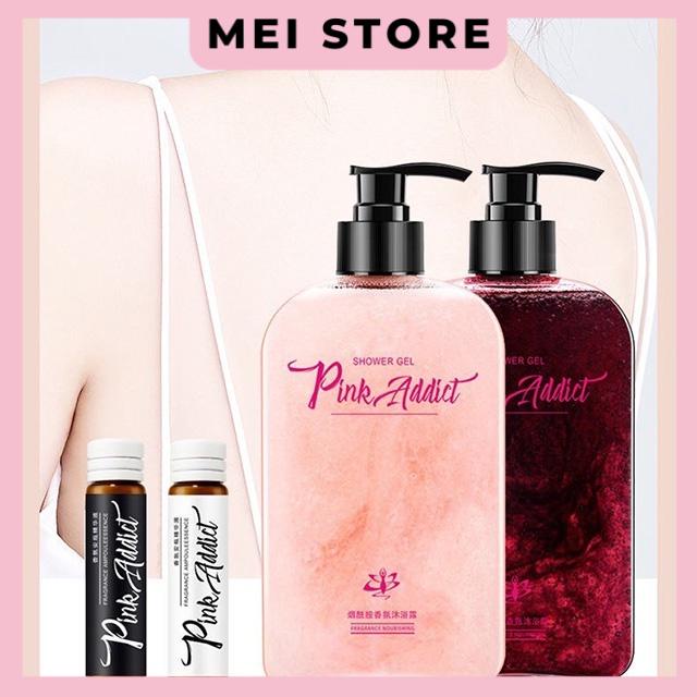 Sữa Tắm Nước Hoa PINK ADDICT DIY Tự Pha Siêu Lưu Hương 420ml