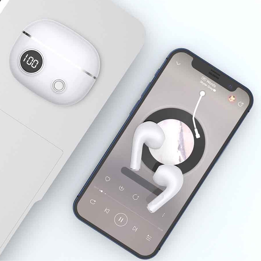 Tai Nghe bluetooth Không Dây mini Chất Lượng Cao Giảm Tiếng Ồn Cho Nam Nữ Xiaomi Huawei OPPO vivo
