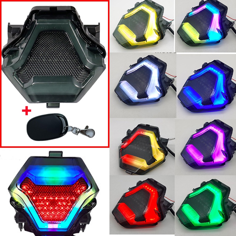 Bộ Đèn Pha LED Đuôi Xe Máy Y15zr mx king Y15 R25 MT07 Y15zr