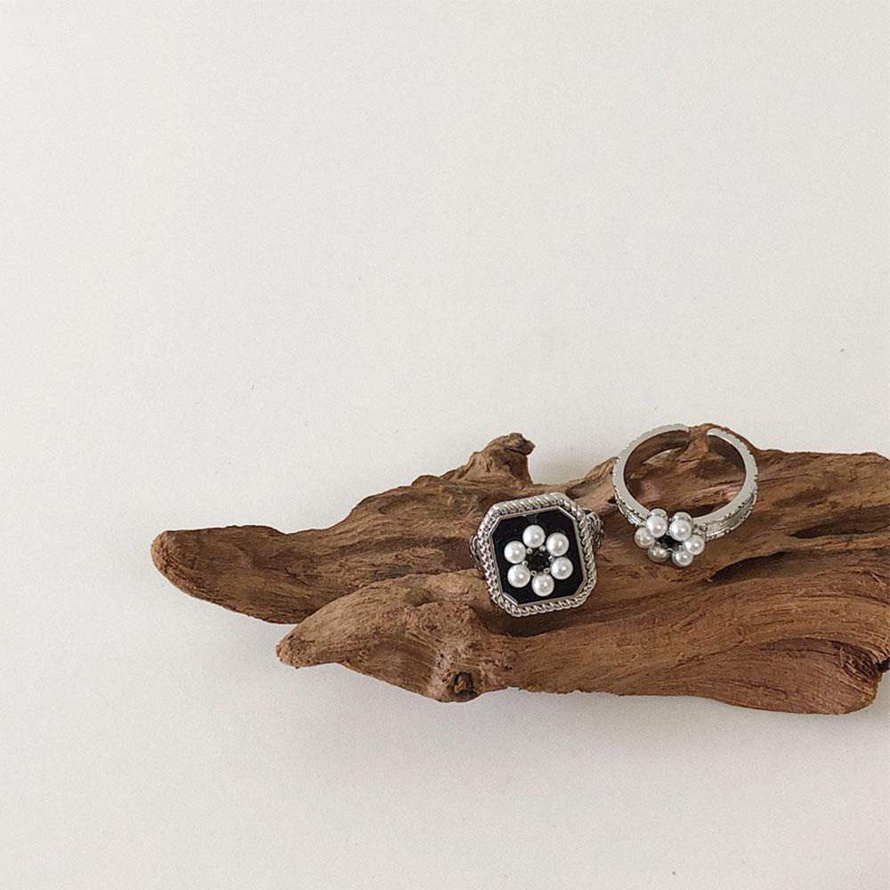 Nhẫn Hở Họa Tiết Hoa Thời Trang Cá Tính