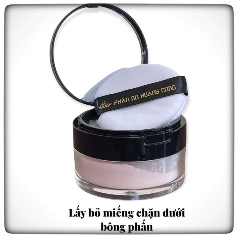 Phấn Phủ Tinh Chất Ngọc Trai Phấn Nụ Hoàng Cung (Màu da/ Màu trắng) 25gr/hộp