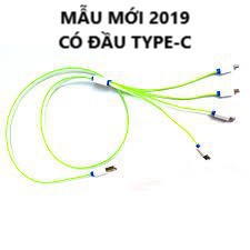 (giá rẻ bất ngờ)  (MẪU MỚI 2019) CÁP SẠC ĐA NĂNG TYPE C - IP - ANDROID - ĐUÔI NHỎ (SHOP YÊU THÍCH) (quá rẻ )