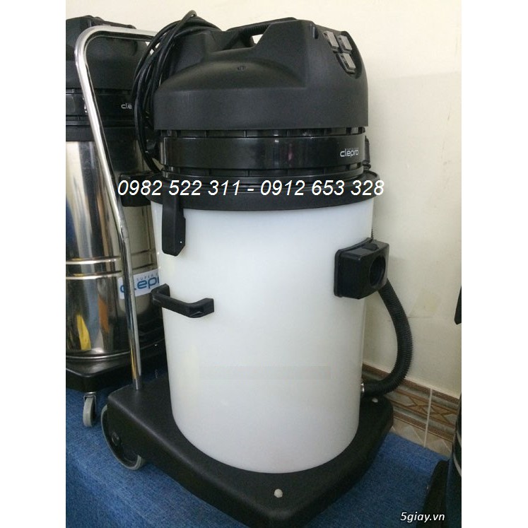 Máy hút bụi công nghiệp Clepro P3/60, 60L, 250mbar, 3000W, lọc HEPA