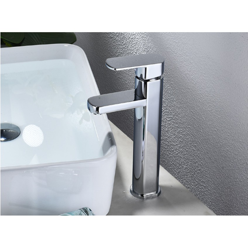 Vòi Lavabo nóng lạnh dáng dài cao cấp - hợp kim Shatian - dùng cho Lavabo đặt bàn | BigBuy360 - bigbuy360.vn