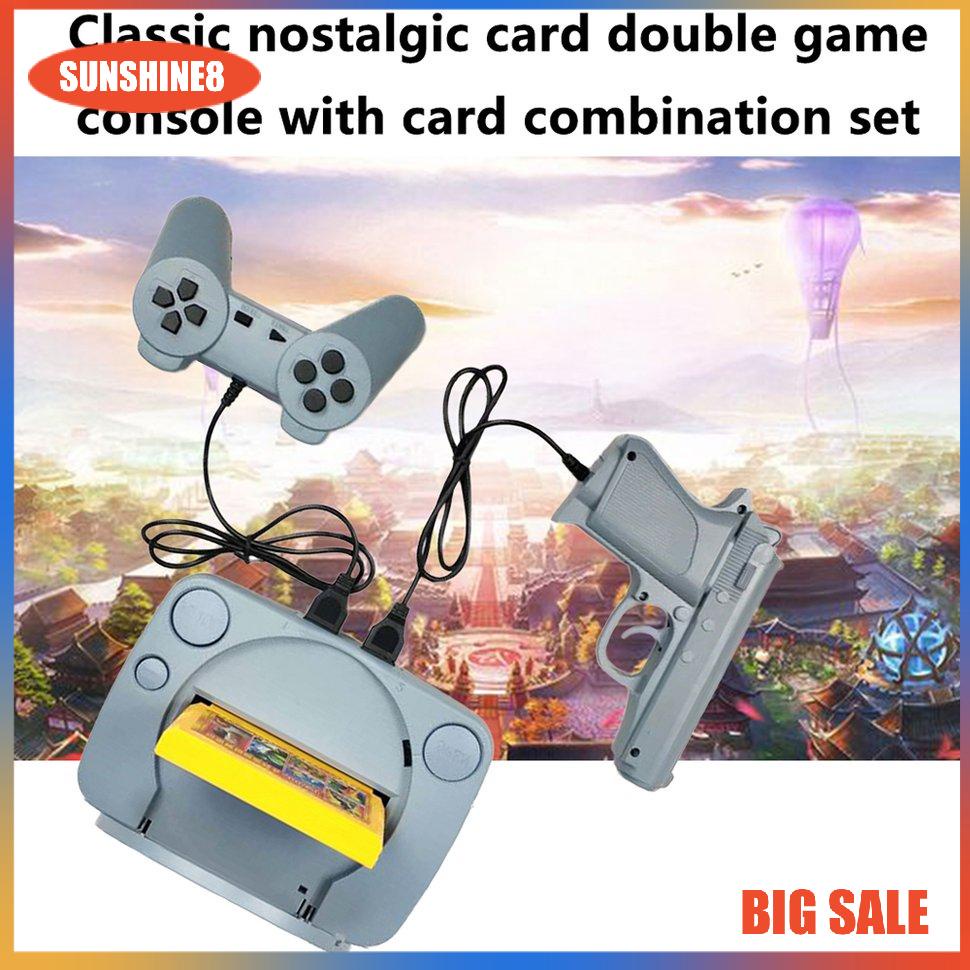 【SUN】Home Game Console Handle Can Be Inserted Yellow Card Mini Tv Game Console