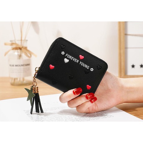 VÍ NỮ CẦM TAY FROM KOREA SIÊU CẤP MƯA TIM V244 HOT TREND 2021 | BigBuy360 - bigbuy360.vn