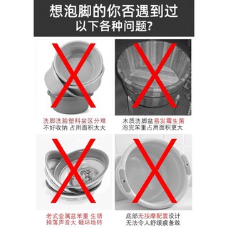 Chậu ngâm chân gấp gọn