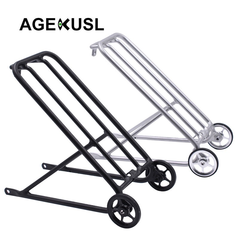 Giá Đỡ Bánh Sau Xe Đạp Gấp Ba Khúc Kiểu Mỹ Cho Brompton 3 Sixty Pikes