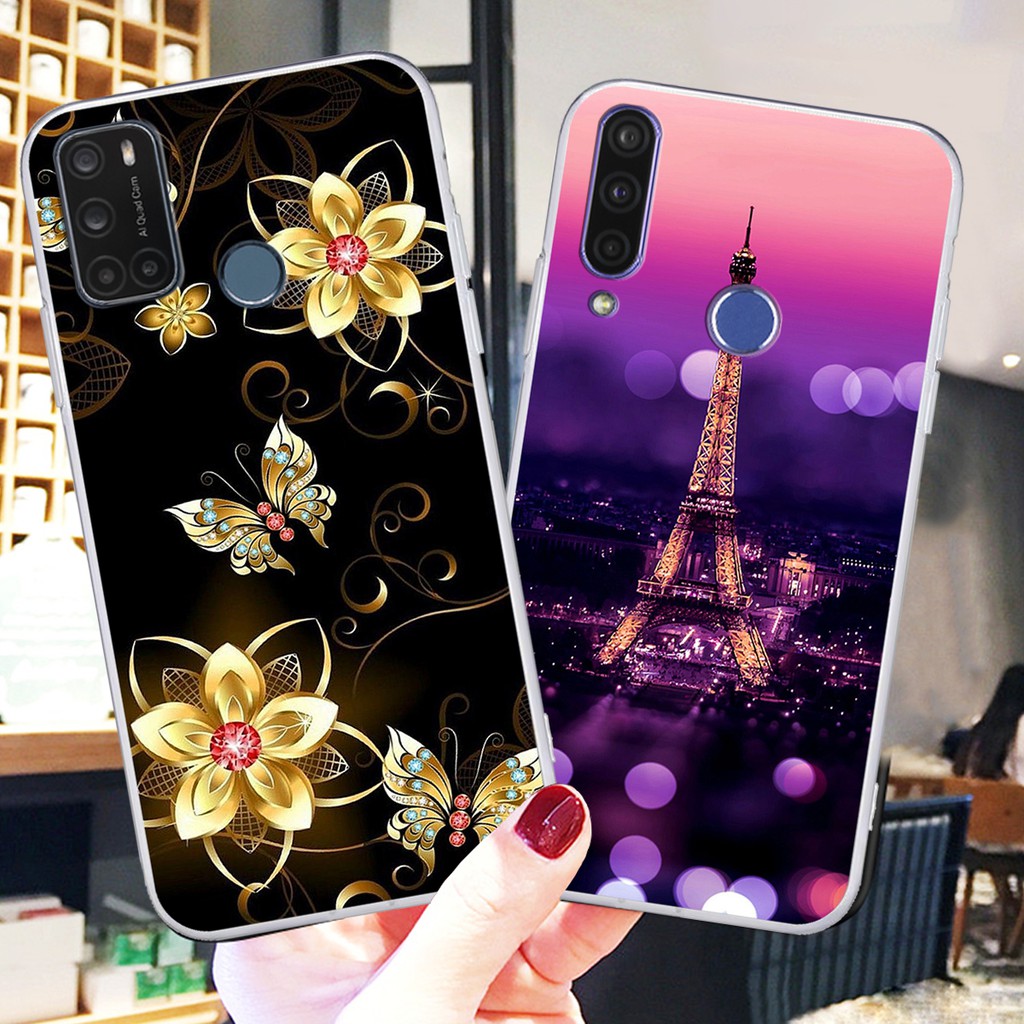 Ốp lưng SILICON điện thoại VSMART JOY 3 - JOY 4 in hình hoa - Doremistorevn