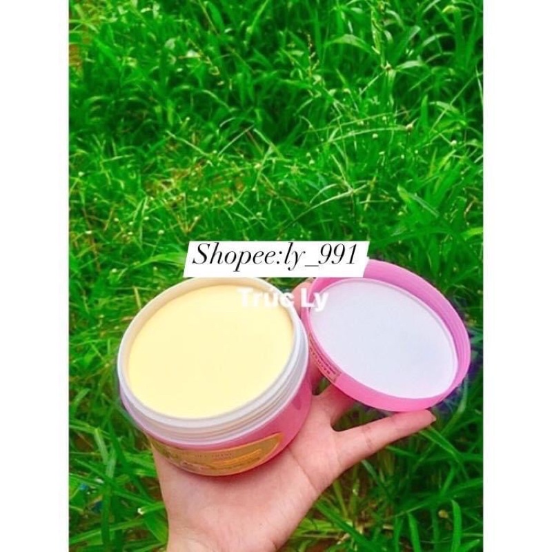 ( Hàng chuẩn ) Kem body Bạch Sâm dưỡng trắng da màu hồng hộp 250gram