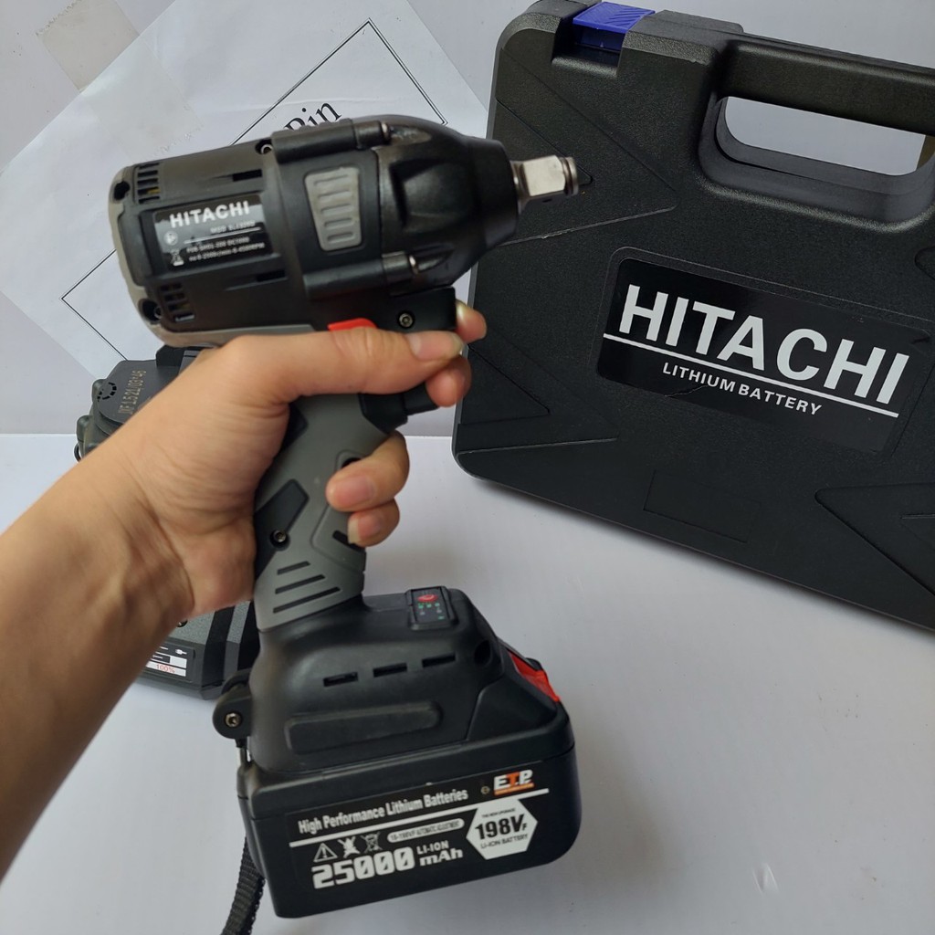 Siết Bulong Hitachi Không Chổi Than 198vf