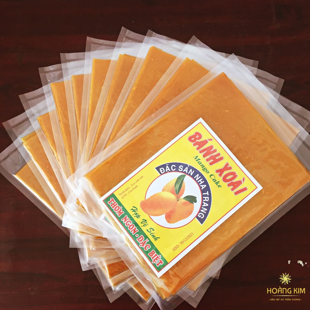 💥 500g Bánh xoài Nha Trang loại 1 - 100% từ xoài tươi 💥