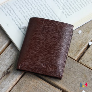 Bóp nam da thật 100%, ví nam da bò Manzo VD305( Ví dọc) - Tặng móc chìa khóa DA BÒ [HÌNH THẬT]