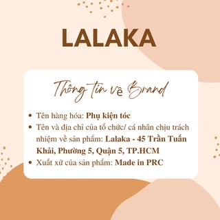 Cột tóc Hàn Quốc scrunchie tiểu thư lụa cao cấp nhiều màu LALAKA