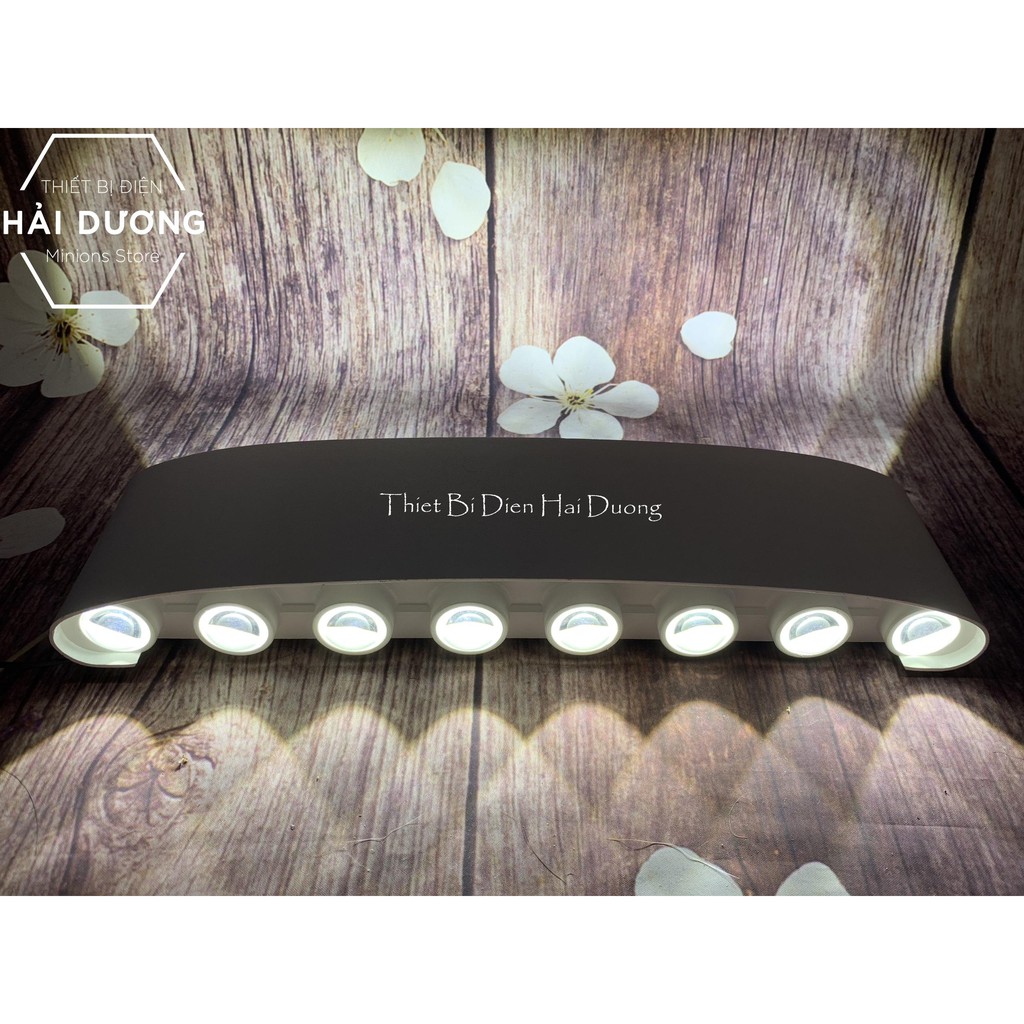 Đèn trang trí hắt tường 2 đầu 16w chống nước TN191 - Thân nhôm - Decor lighting-Bảo hành 12 tháng- Energy Green Lighting