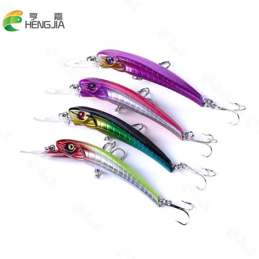 Mồi câu cá giả bằng nhựa cứng 9cm-5.8g HENGJIA