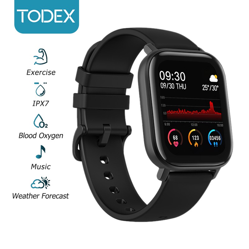 Đồng Hồ Thông Minh Todex P8 Hỗ Trợ Đo Huyết Áp / Oxy Trong Máu Cho Android Ios Dây Đeo 45mm