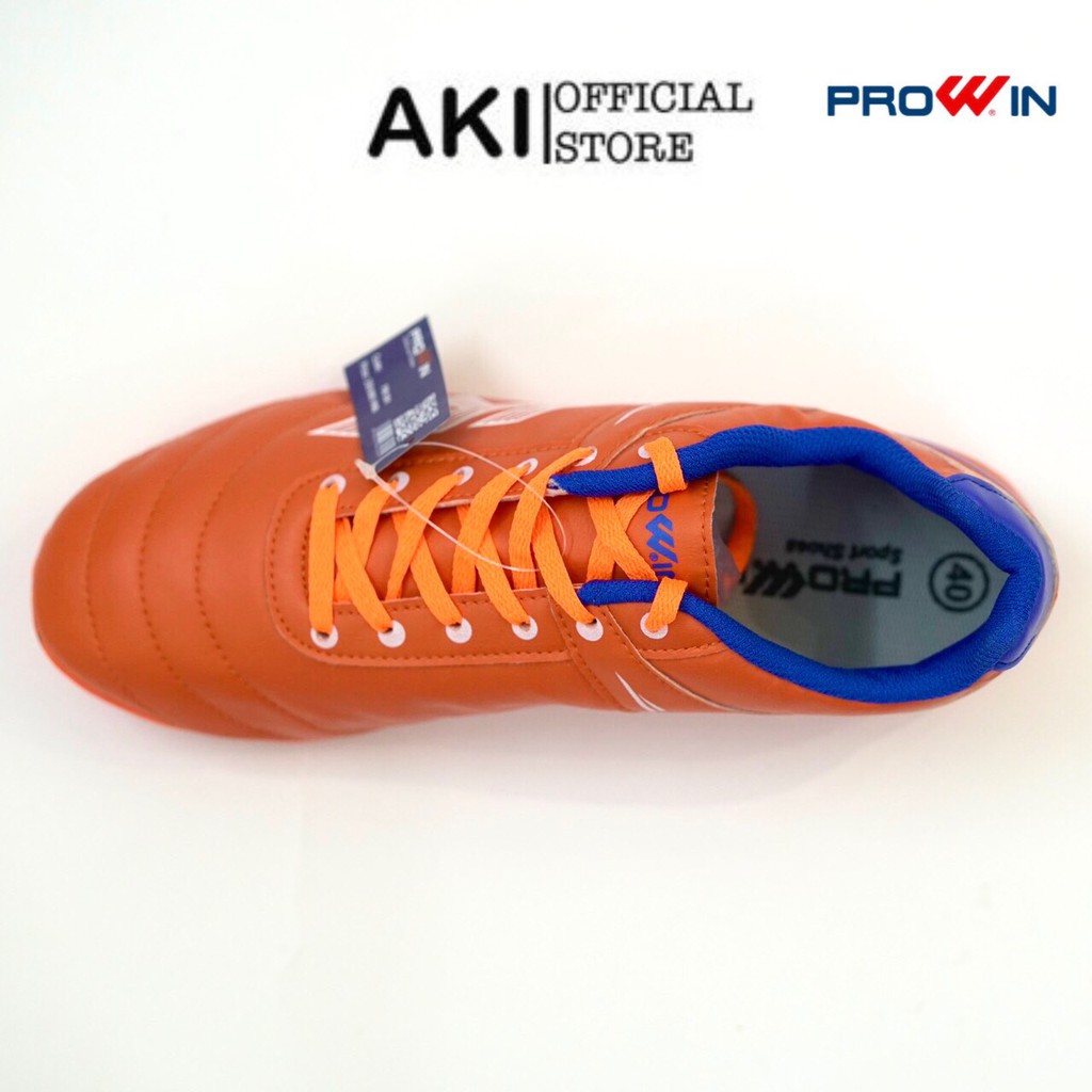Giày đá banh cỏ nhân tạo Prowin S50 Cam thể thao nam chính hãng chất lượng - PS001