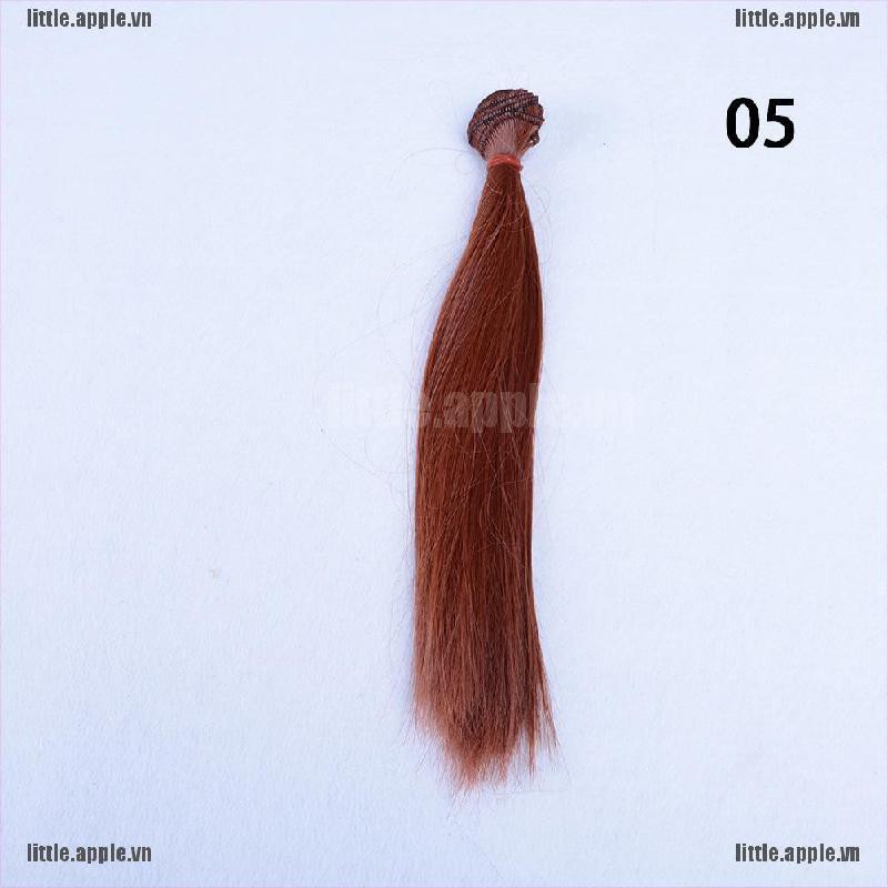 Tóc Giả Thẳng Dài 25cm * 100cm Cho Búp Bê 1 / 3 1 / 4 1 / 6 BJD