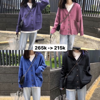 Order | Áo cardigan, blazer thu-đông 2020
