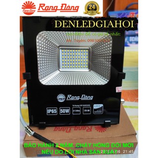 Đèn LED chiếu pha 50W chính hãng Rạng Đông