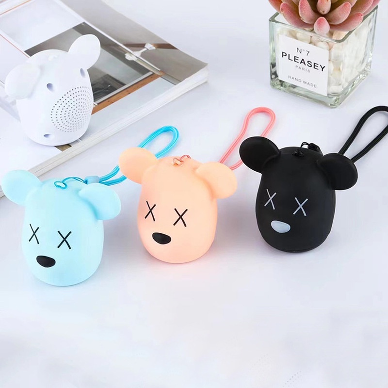 Loa Bluetooth Mini BEARBRICK Loa Bluetooth Loa Không Dây Nhiều Màu Dễ Thương