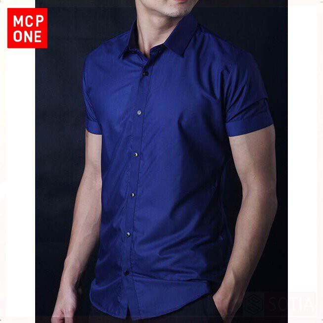 (FULL MÀU) Áo sơ mi nam Cộc Tay phom dáng Hàn Quốc - MCPONE