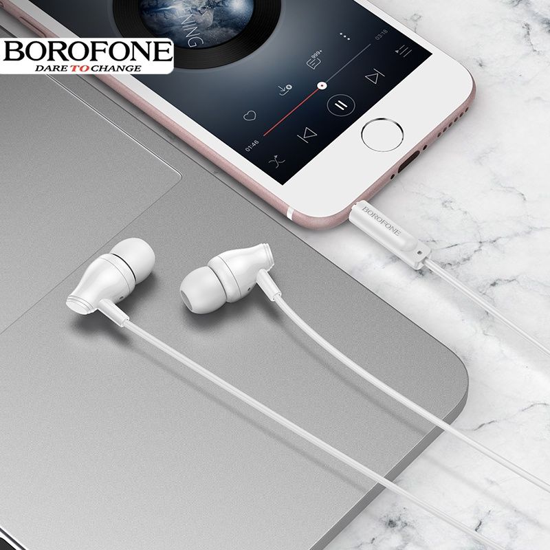 Tai nghe dây giá hạt dẻ ,âm thanh thích hợp nghe audio và xem phim ,hàng chính hãng của BoroFone