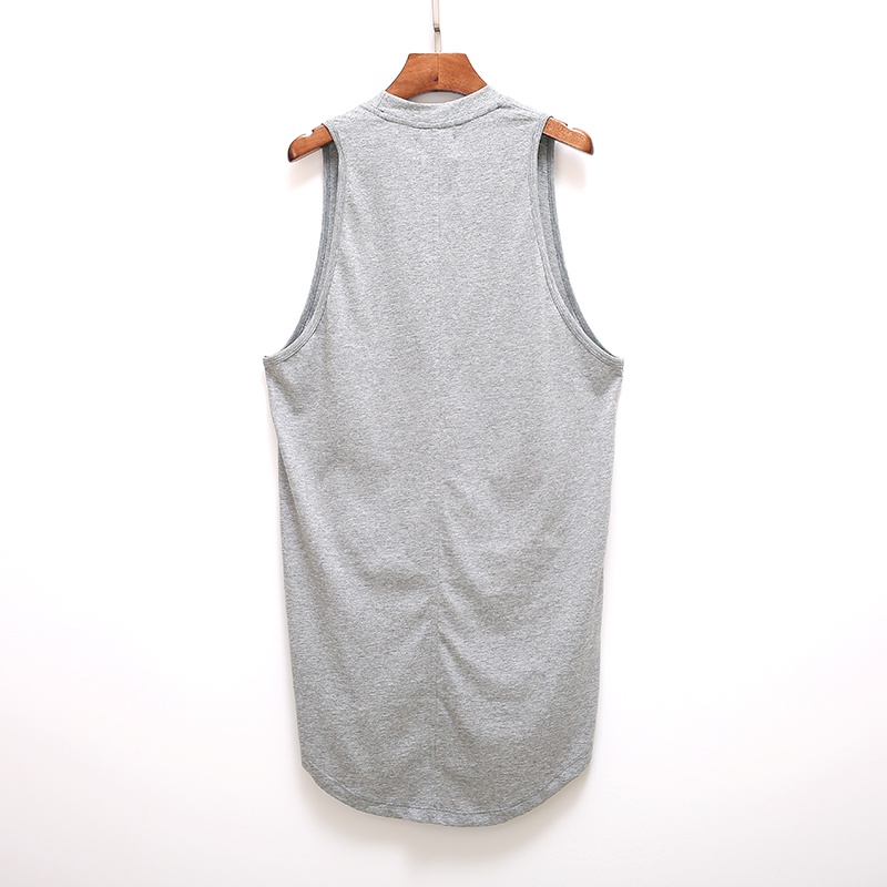 Áo Thun Không Tay Hở Lưng Thời Trang Đường Phố Cho Nam Nữ