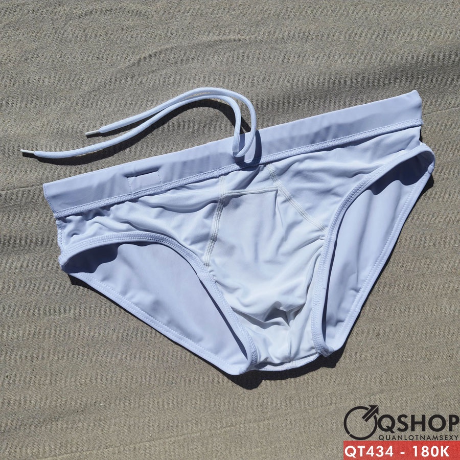 Quần bơi tam giác nam màu trơn bán chạy QSHOP QT434