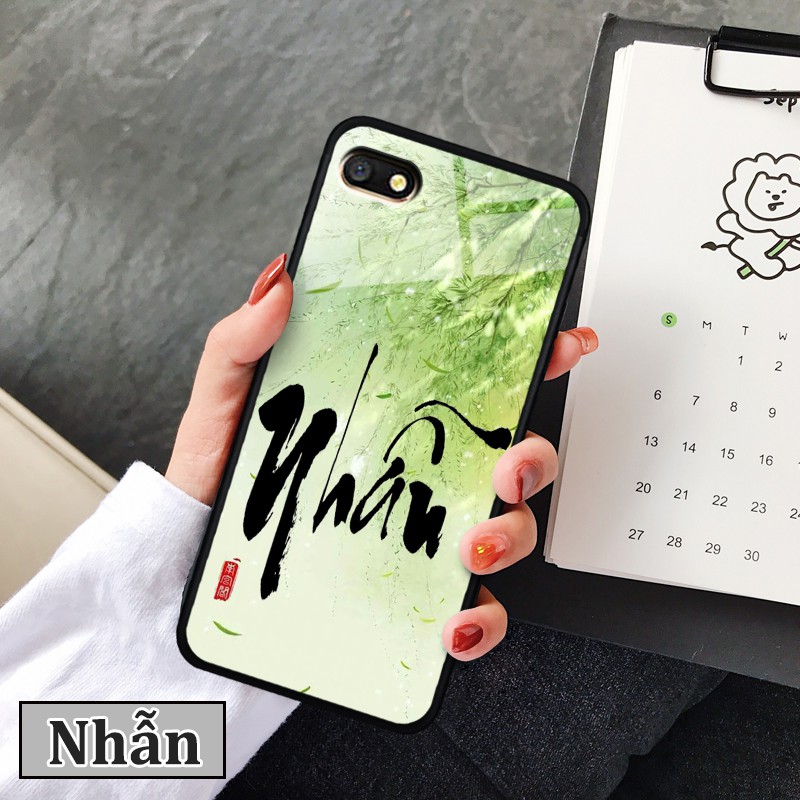 Ốp lưng  Oppo A77-in chữ thư pháp