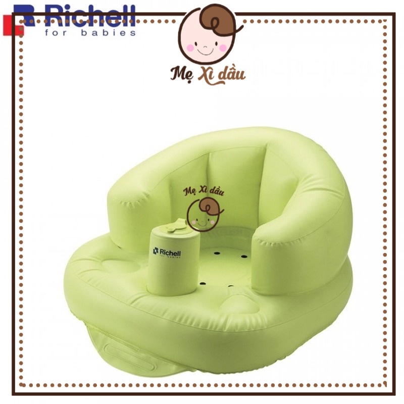 Shop mẹ xì dầu Ghế hơi tập ngồi Richell Nhật Bản hàng chính hãng