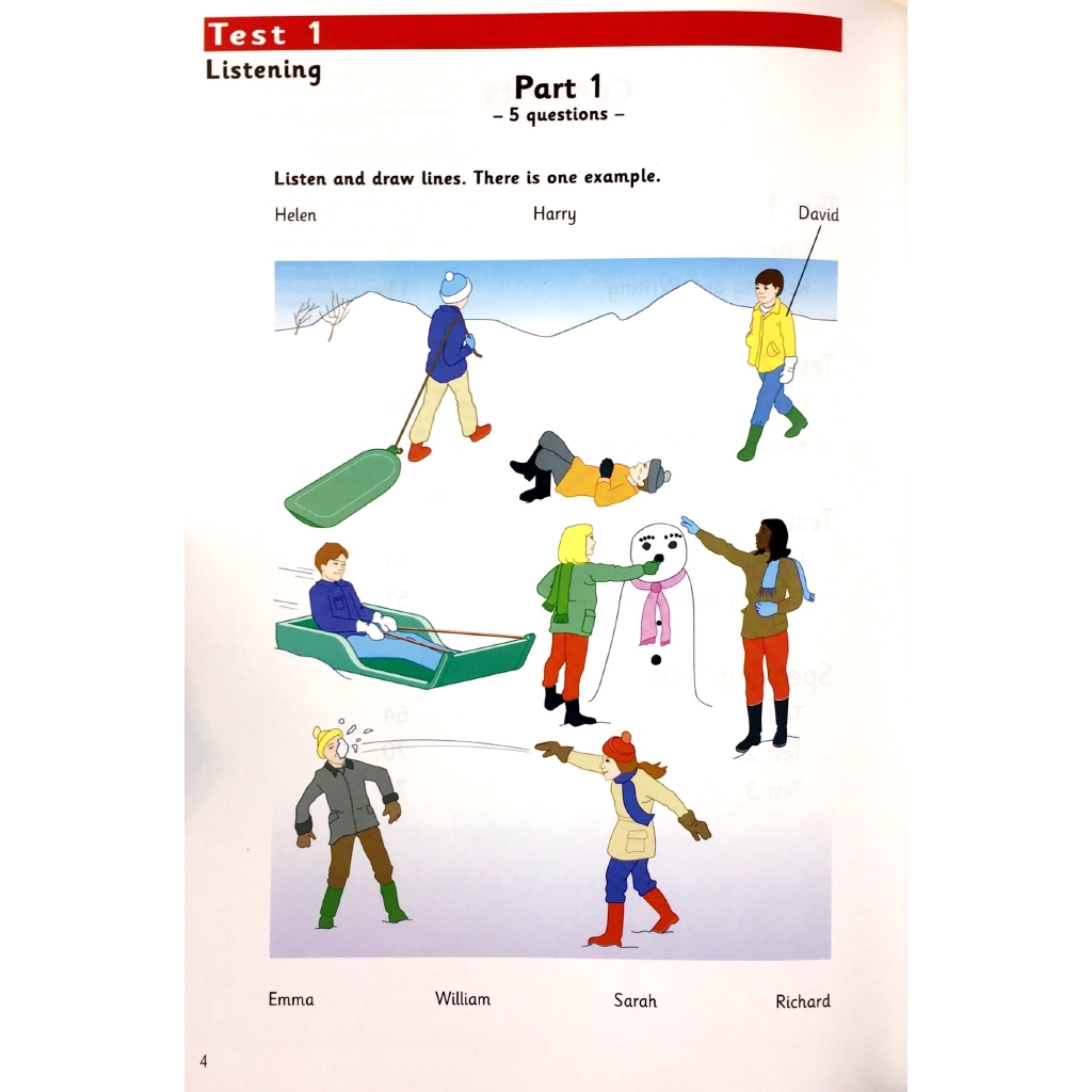 Sách - Cambridge Young Learner English Tests  Flyers 1 SB FAHASA Reprint Edition