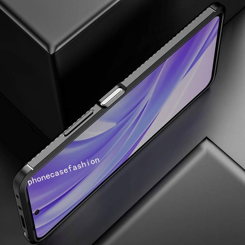 Ốp Điện Thoại Dẻo Họa Tiết Sợi Carbon Chống Sốc Thời Trang Cho Xiaomi mi POCO M4 X4 Pro 4G 5G Pocophone