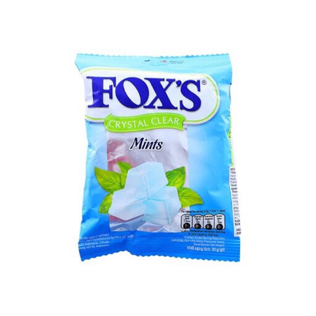 Kẹo Fox's hương bạc hà 90 gram