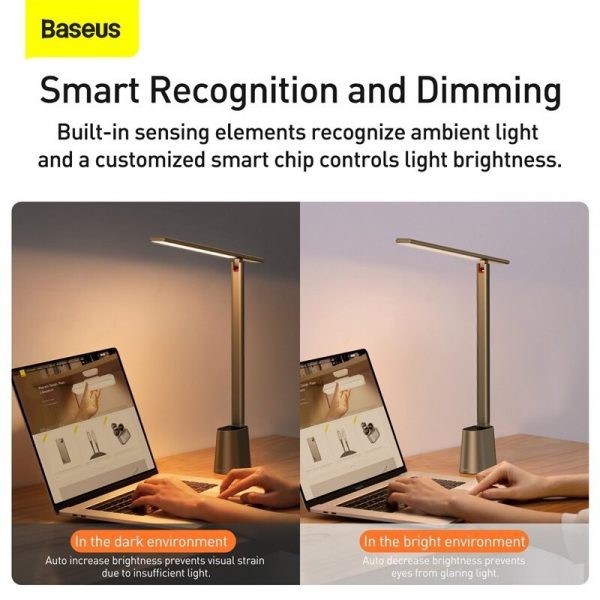 Đèn để bàn thông minh Baseus Smart Eye Series Charging Folding Reading Desk Lamp