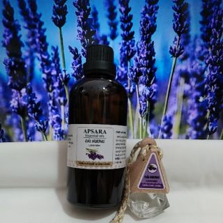 Combo 1 lọ tinh dầu hoa oải hương 100ml và 1 lọ treo thơm phòng