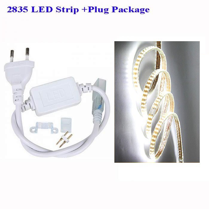 Đèn led dây hai hàng 2835 sử dụng nguồn điện 220V