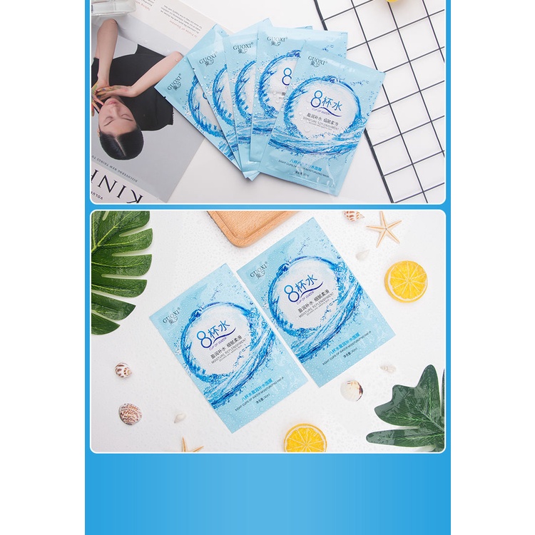 Mặt Nạ Dưỡng Ẩm Da Trắng Sáng Loại Bỏ Tàn Nhang Chăm Sóc Tiện Dụng