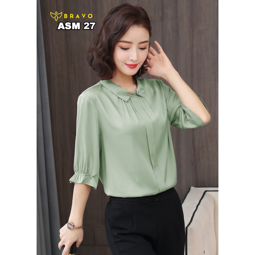 Áo sơ mi nữ ASM27 - Thời trang cao cấp