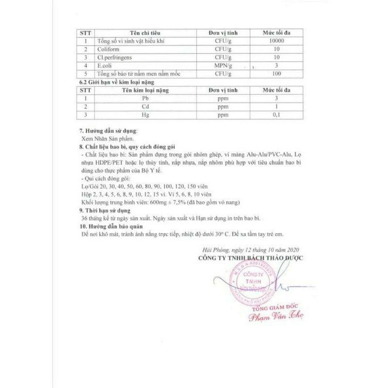 5 hộp thảo mộc nam.