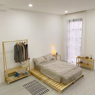 Giường pallet gỗ thông 1mx2mx10cm