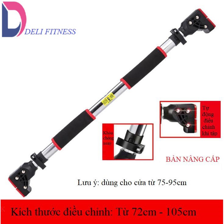 Xà đơn treo tường, gắn tường 2020-TG điều chỉnh 72cm - 105cm và 93cm-140cm nặng 2kg, 2.5kg