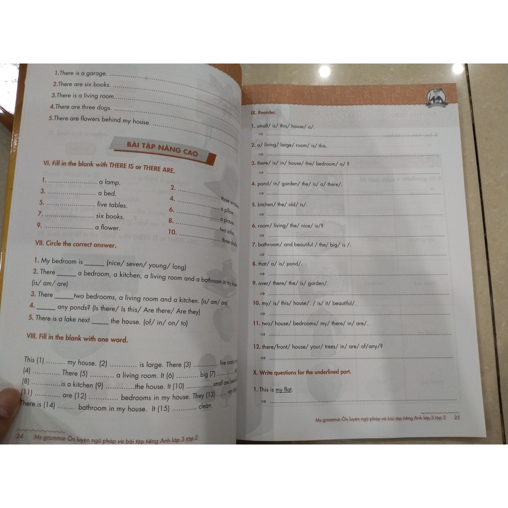 Sách - Ms grammar ôn luyện ngữ pháp và bài tập tiếng anh lớp 3 tập 2