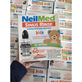 Kit rửa mũi Neilmed +60g muối