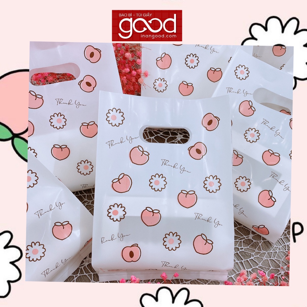 [Clip thật] - SET Túi nilon in nhiều họa tiết dễ thương đủ kích cở