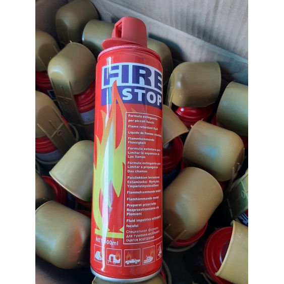 Bình chữa cháy mini foam 500ml FIRE STOP