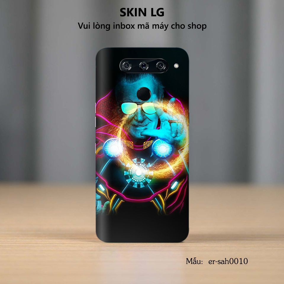 Skin dán cho các dòng điện thoại LG V30 - V40 - V50 - V60 in hình cực chất