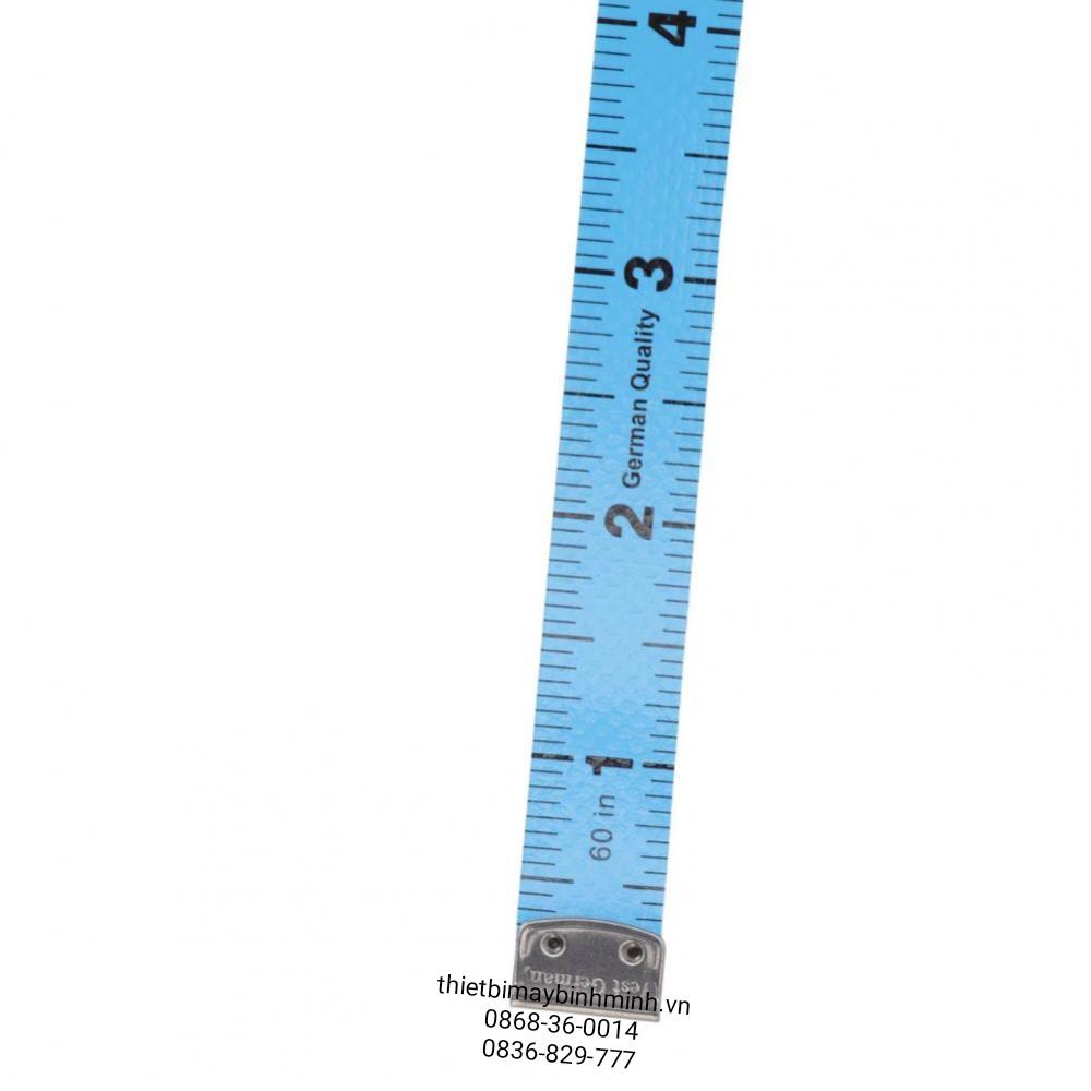 Thước dây Đức NHIỀU MÀU, loại tốt 2 mặt INCH và CM dài 150cm dùng đo cắt may